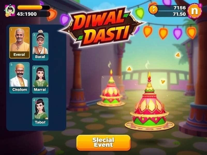 Bollywood Blitz Dash character selection screen